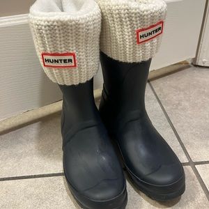 Navy Blue Women’s Hunter Boots